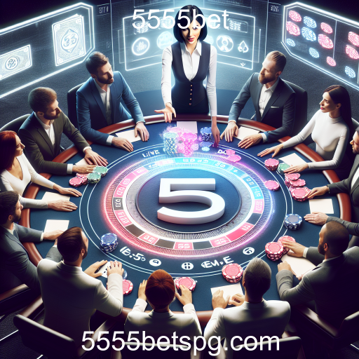 A Experiência Imersiva do Live Casino no 5555bet